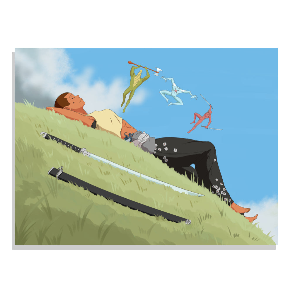 Demonic Frolic Print