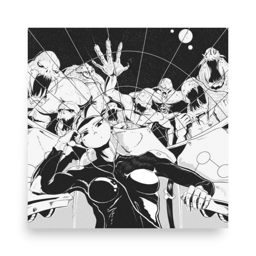 Asha No.3 Print